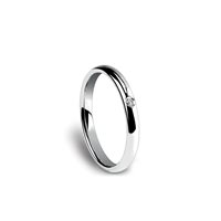 Ringe Damiani Persempre in Platin Diamante 0.01 Ct 20047638 - 20047638